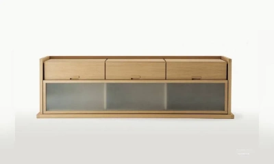 Низкий Комод Из Массива Древесины, Incipit - Maxalto