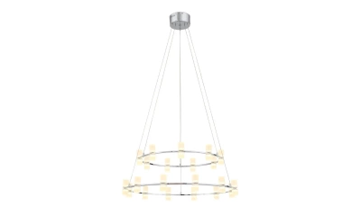 SL799.103.21 Люстра подвесная ST-Luce Хром/Белый LED 21*4W 3200K