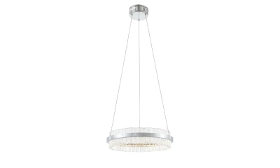 SL383.103.01 Светильник подвесной ST-Luce Хром/Хром, Прозрачный LED 1*34W 3000K