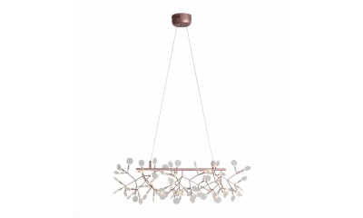 SL379.223.81 Люстра подвесная ST-Luce Медный/Белый LED 81*0,5W 3500K