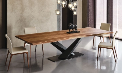 Столовая группа Cattelan Italia (стол + 4 стула)