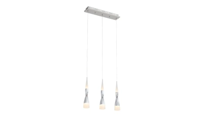 SL405.103.03 Светильник подвесной ST-Luce Хром/Хром, Белый LED 3*7W 3000K