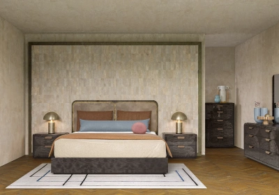 Комплект мебели в спальню Alf Group Montecarlo (Кровать 180x200, комод, 2 тумбы)
