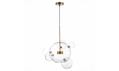 SL1133.213.01 Светильник подвесной ST-Luce Латунь/Прозрачный LED 1*14W 3000K