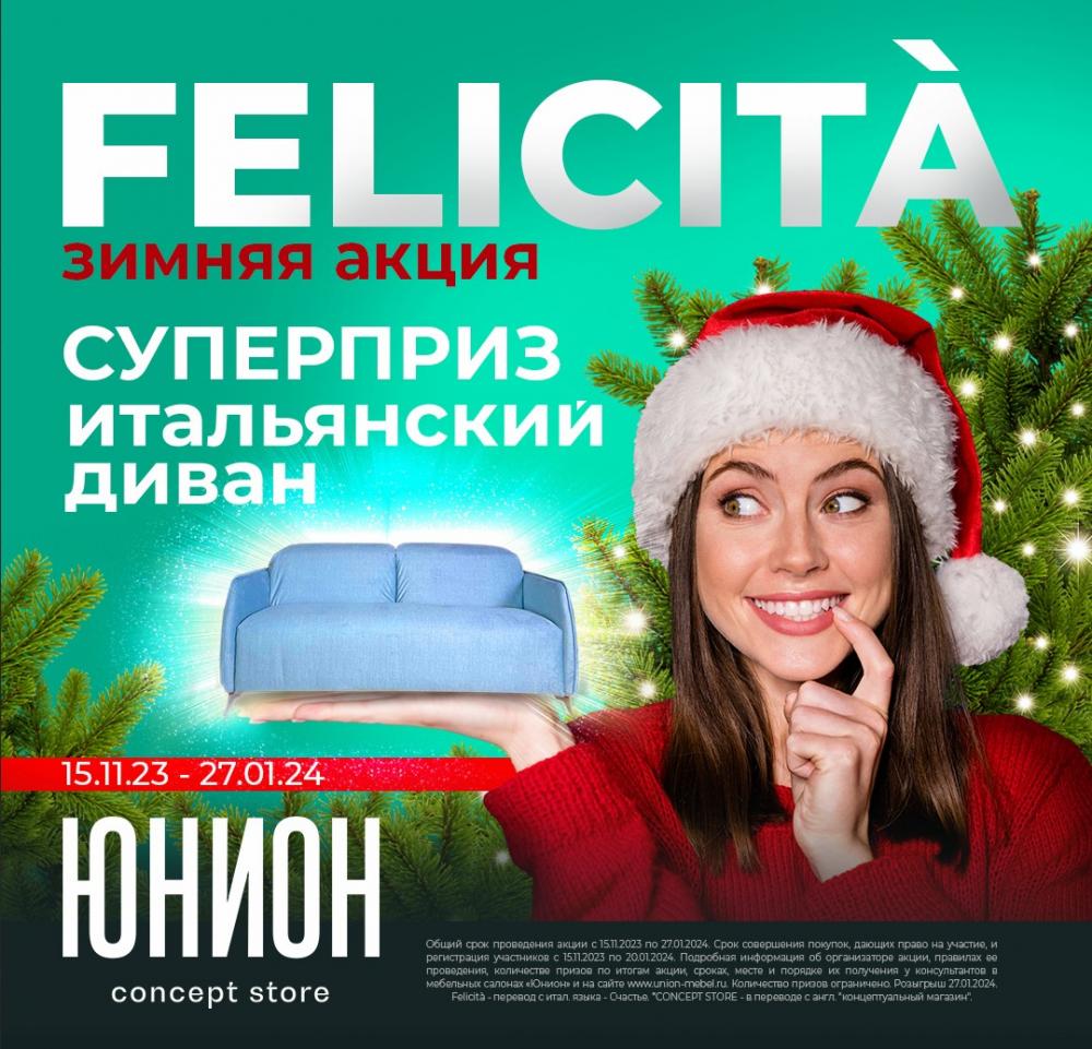 ЗИМНЯЯ АКЦИЯ "FELICITA"