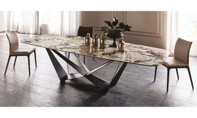 Стол Skorpio Keramik Cattelan Italia