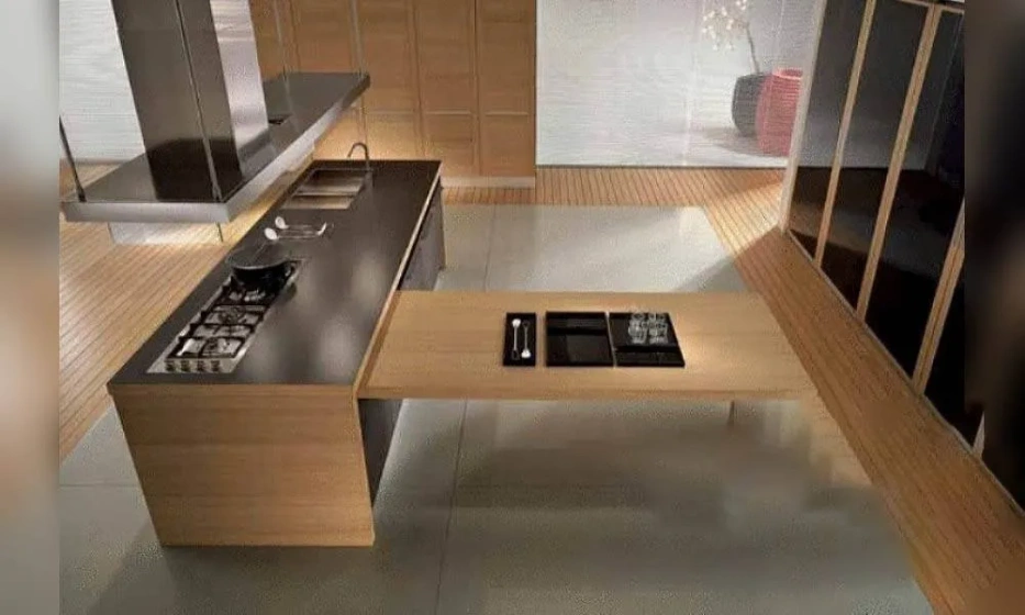 Кухня С Отделкой Дубовым Шпоном Integra, Pedini - фото 1