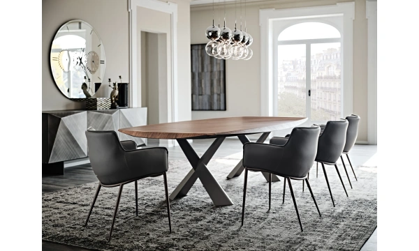 Стол обеденный Mad Max Wood Cattelan Italia