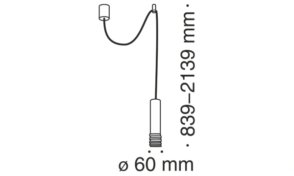 Подвесной Светильник Technical P025Pl-01W