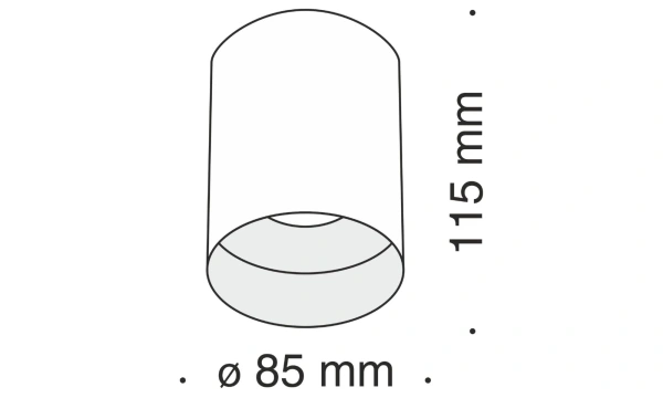 Потолочный Светильник Technical C014Cl-01W