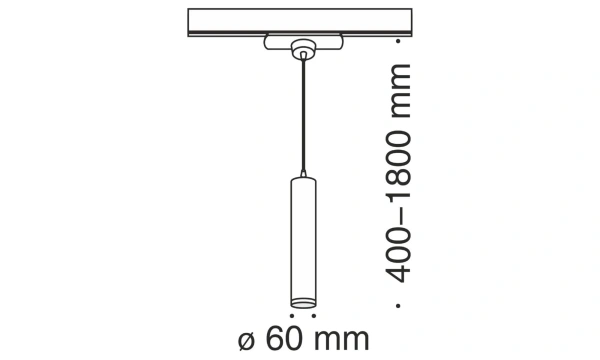 Трековый Светильник Technical Tr008-1-Gu10-B