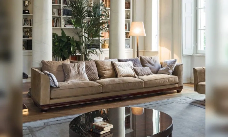 Диван Longhi Chopin Free Back Cushions - фото 1