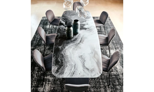 Стол обеденный Stratos Crystalart Cattelan Italia