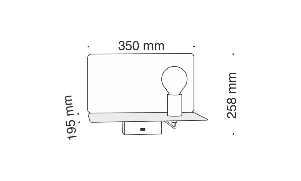 Бра Technical C182-Tl-01-W