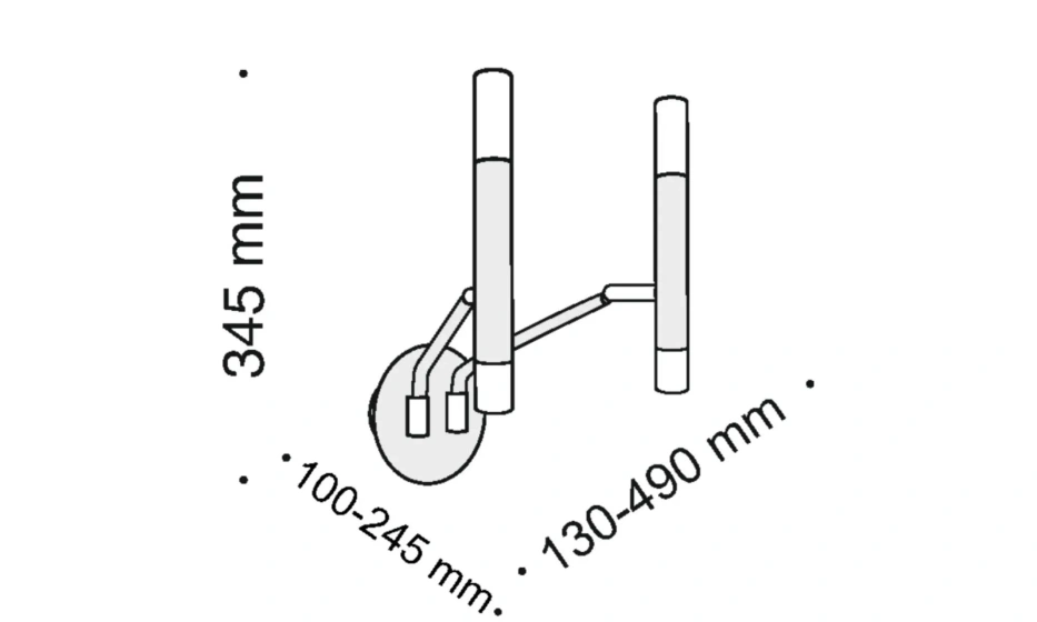 Бра Technical Mod620Wl-04B - фото 3