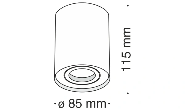 Потолочный Светильник Technical C016Cl-01S