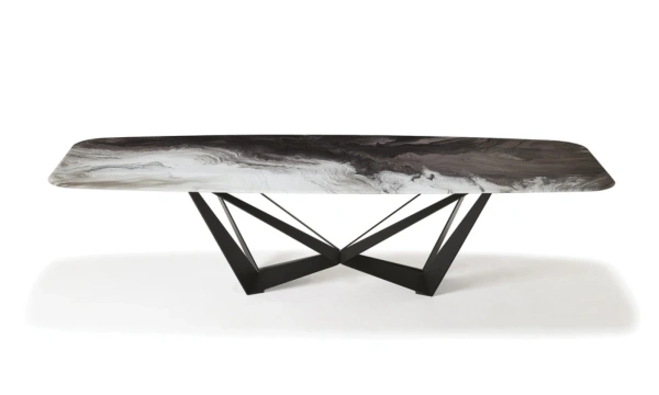 Стол обеденный Skorpio Crystalart Cattelan Italia