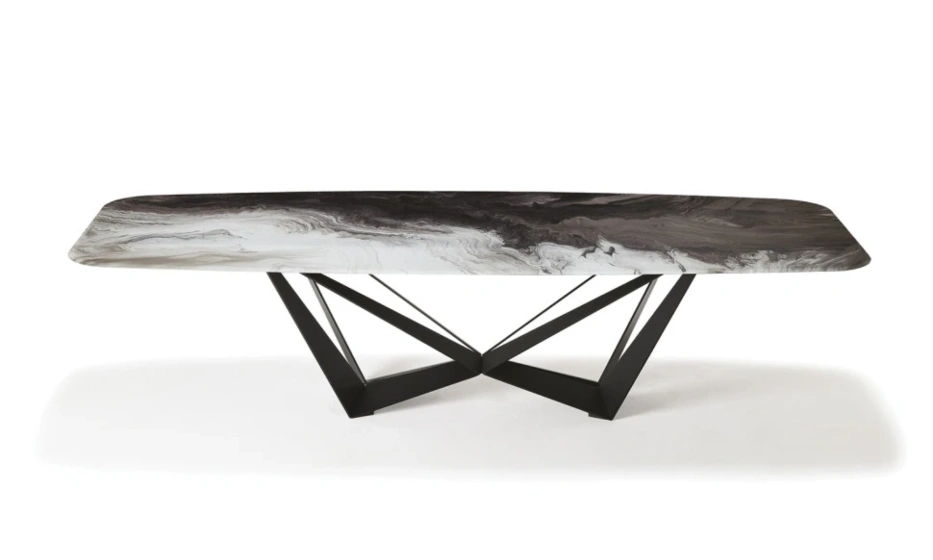 Стол обеденный Skorpio Crystalart Cattelan Italia - фото 3