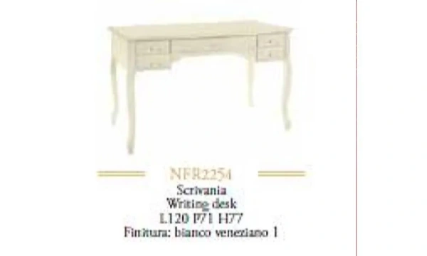 Francesca стол письменный Bianco Viniziano