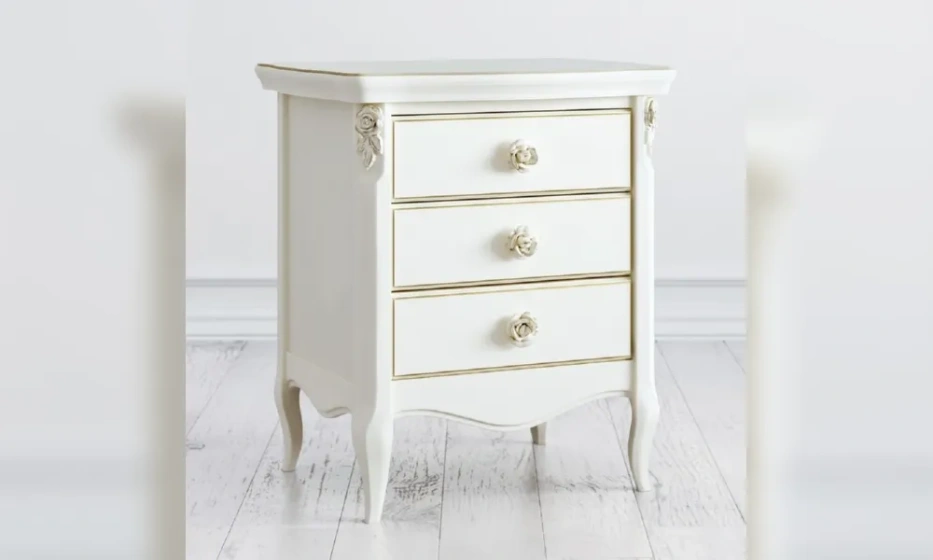 Тумба Kreind Golden Rose Прикроватная 3 Ящика G117-K02-G - фото 1