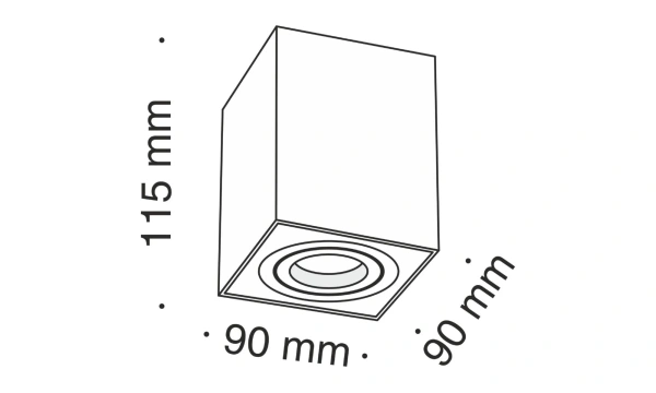 Потолочный Светильник Technical C017Cl-01S