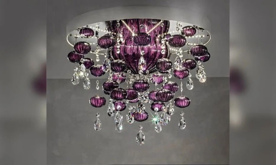 Emme Pi Light Люстра "Purple Globe" - фото 1