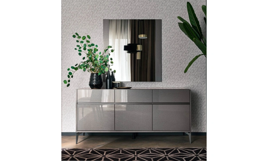 Буфет 3-х дверный Alf Group Graphite - фото 1