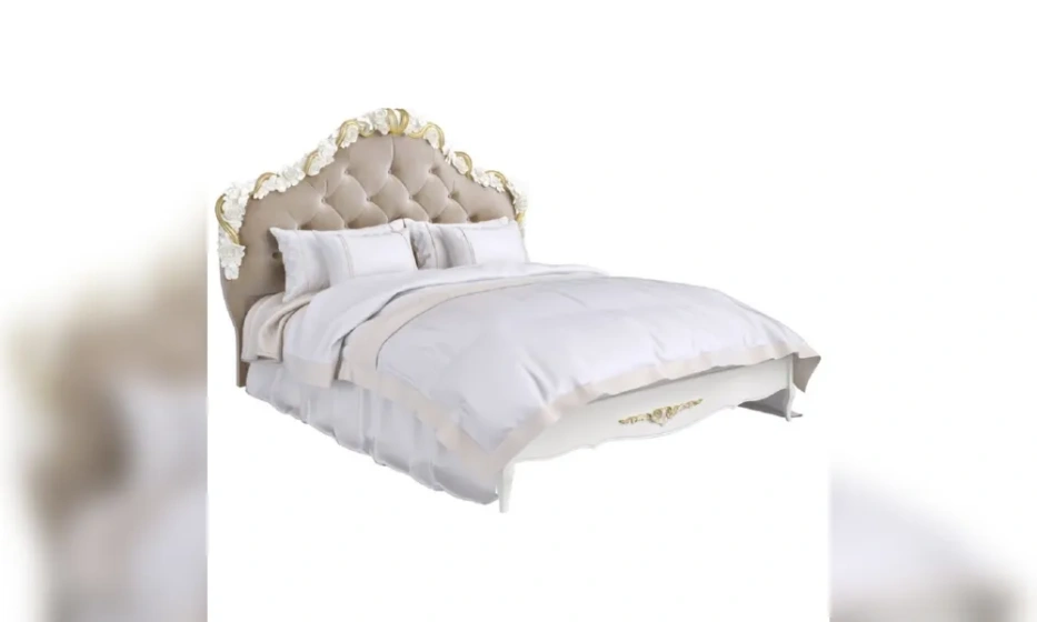 Кровать Kreind Romantic Gold 160*200 R416-K02-Ag-B01 - фото 1