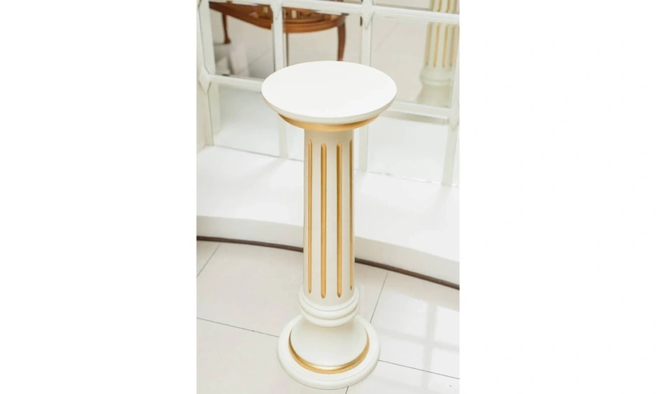 Колонна h.82 avorio + foglia oro DA7 - фото 6
