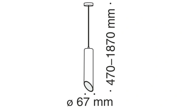 Подвесной Светильник Technical P027Pl-01W