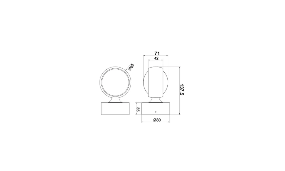 Бра Technical Mod072Wl-L8B3K - фото 6