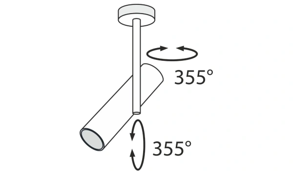 Потолочный Светильник Technical C020Cl-01W