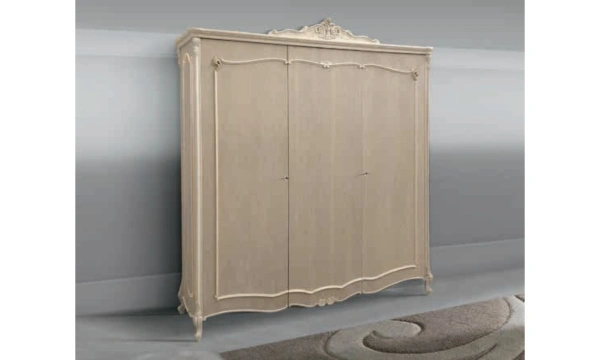 Комплект мебели в спальню Vaccari Giovanni Bella Italia (кровать 183*200, 2 тумбы прикроватные, комод, туалетный стол, шкаф 3-х дверный)