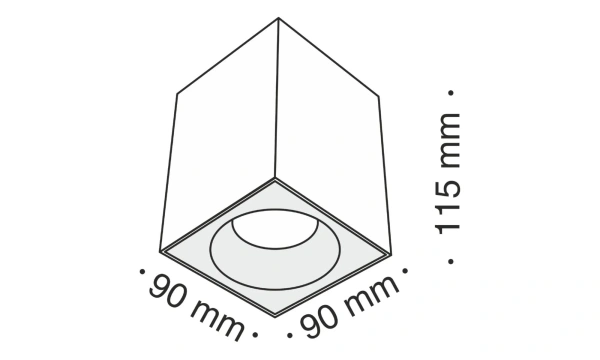 Потолочный Светильник Technical C030Cl-01W