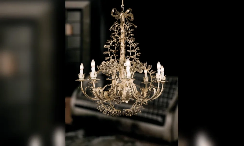 Mechini Кованая Люстра/8 Ламп/Swarovski И Муранское Стекло - фото 1