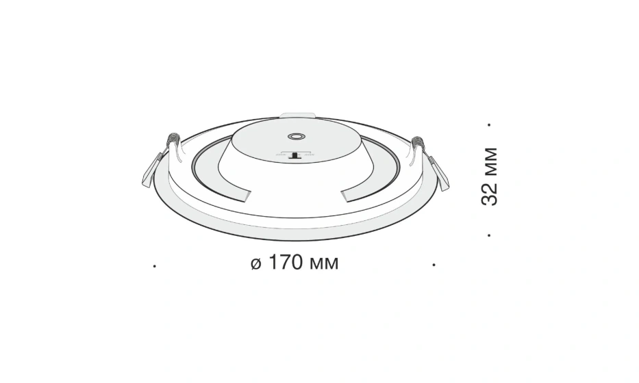 Встраиваемый Светильник Technical Dl016-6-L12W - фото 2