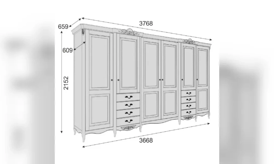 Шкаф Распашной Kreind Atelier Home - фото 2