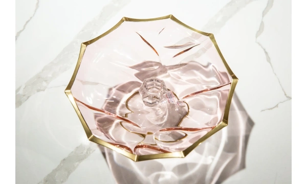Конфетница VETRERIE DI EMPOLI  ROSA