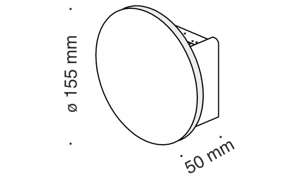 Бра Technical C123-Wl-02-3W-W