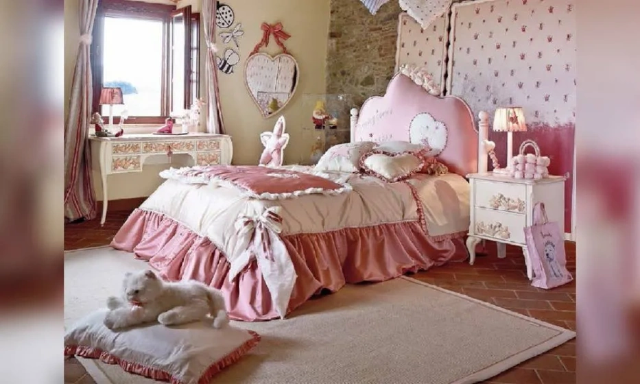 Кровать В Детскую Volpi Nuvola Con Cuori - фото 1