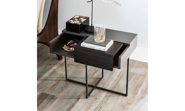 Комплект в спальню Cattelan Italia (Кровать 160x200, 2 тумбы)