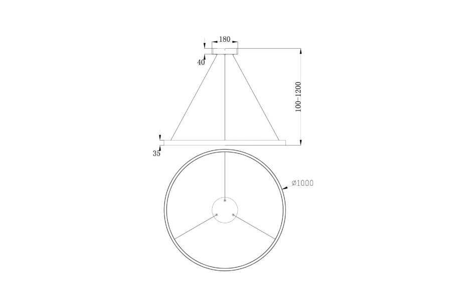 Подвесной Светильник Technical Mod058Pl-L54B4K - фото 3