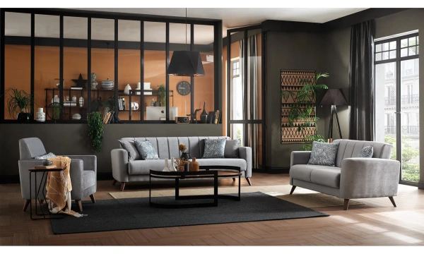 Диван 3Х Местный Loft Turkey 228X89X80