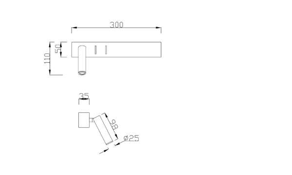 Бра Technical C031Wl-L8W3K