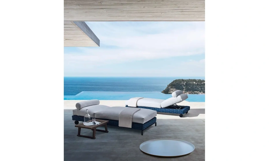 Шезлонг RAY OUTDOOR FABRIC B&B ITALIA RF203LA - фото 1