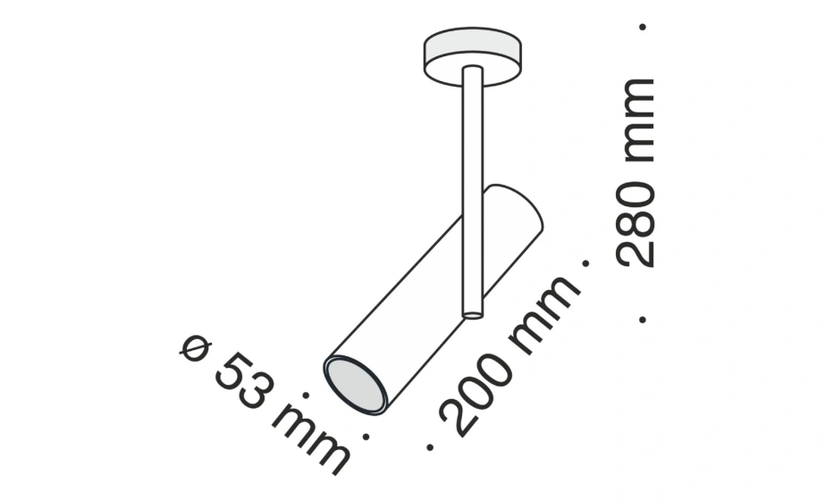 Потолочный Светильник Technical C020Cl-01B - фото 5