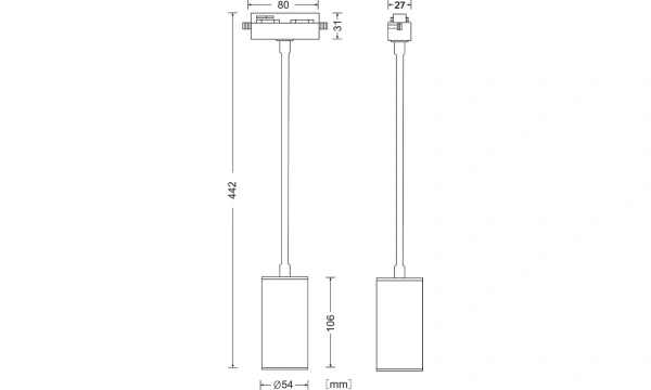 Трековый Светильник Technical Tr010-1-Gu10-B
