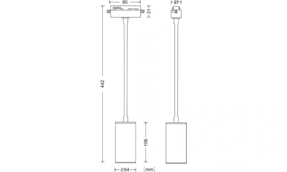 Трековый Светильник Technical Tr010-1-Gu10-W - фото 3