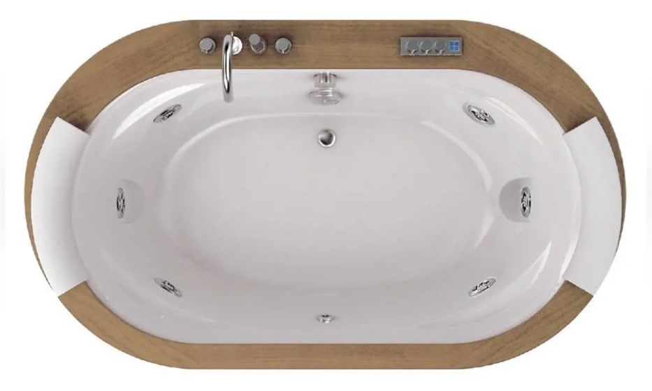 Акриловая Ванна Jacuzzi Opalia 190X110 9F43-498A - фото 1