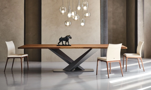 Столовая группа Cattelan Italia (стол + 4 стула)